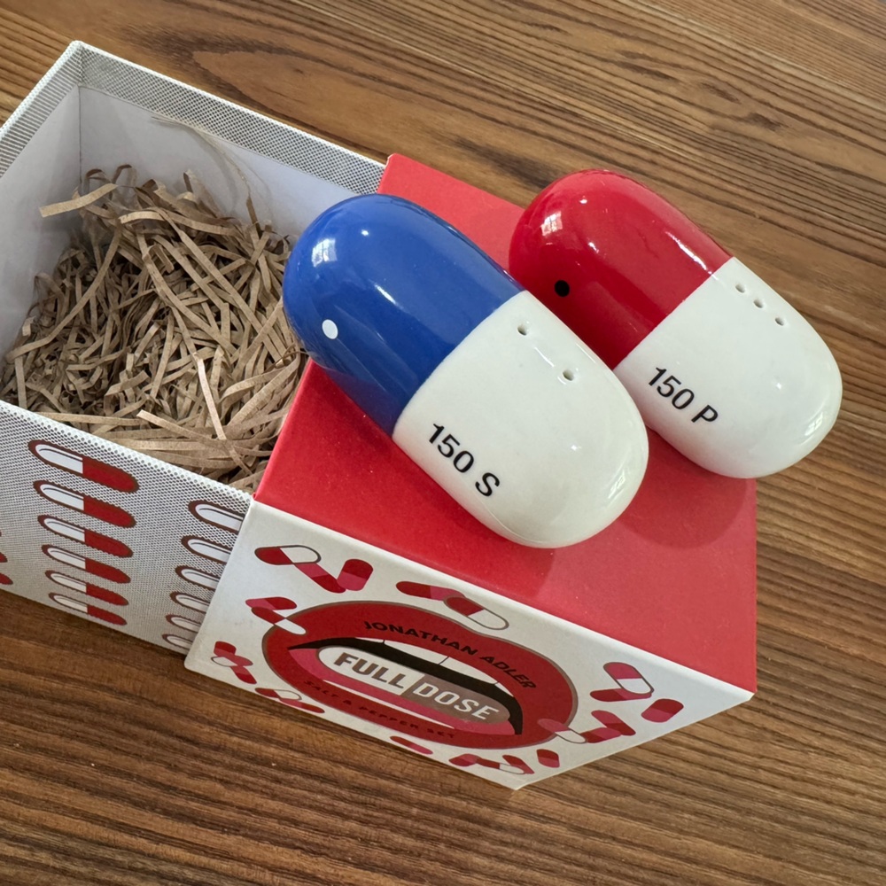 Jonathan Adler Full Dose Salt & Pepper Set